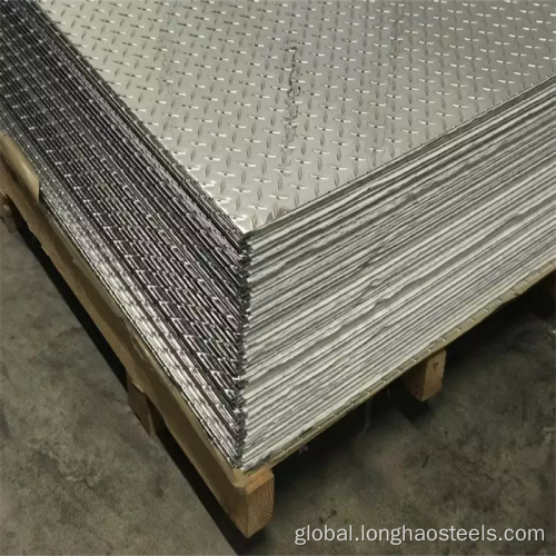 Stainless Sheet Anti-Slip 201 Checker Sheet Stainless Steel Checkered Plate Factory